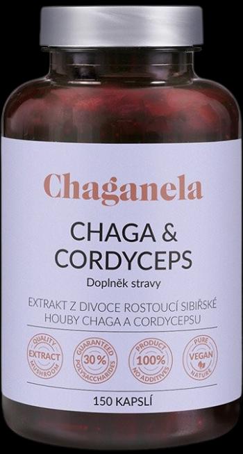 CHAGANELA Extrakt čagy s cordycepsom 150 kapsúl