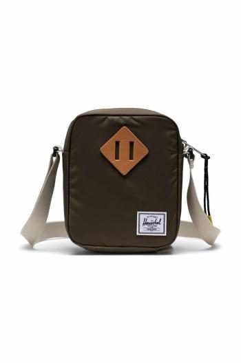 Malá taška Herschel 11239-05738-OS Heritage zelená farba