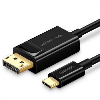 Ugreen MM139 kábel USB-C / DisplayPort 4K 1.5m, čierny (MM139)