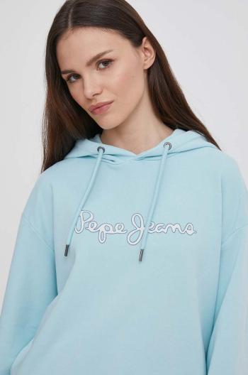 Mikina Pepe Jeans Lana HOODIE dámska, s kapucňou, s potlačou, PL581440