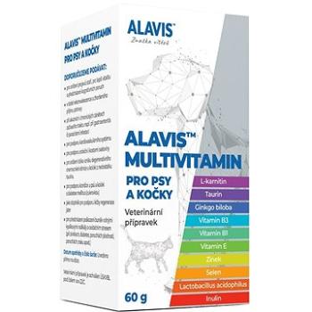 Alavis Multivitamin pre psy a mačky 60 g (8594191410523)