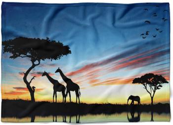 Deka Nočné safari (Rozmer: 200 x 140 cm, Podšitie baránkom: NE)