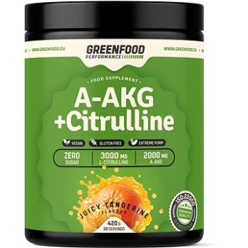 GreenFood Nutrition Performance A-AKG + Citrulline Malate Juicy tangerine 420 g (GF6044)