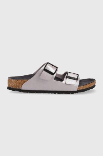 Detské šľapky Birkenstock Arizona fialová farba