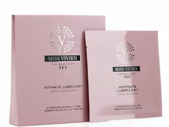 Miss Vivien Jednorazový lubrikačný gél Mandarinka ( Intima te Lubricant) 3 x 6 ml