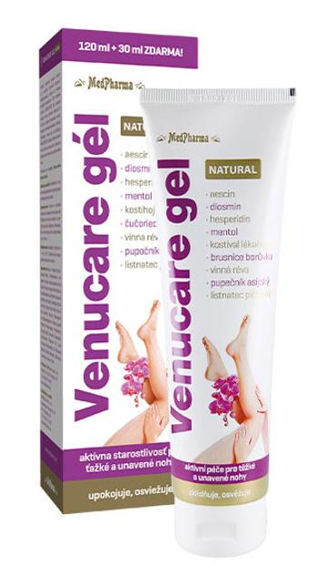MedPharma Venucare gél Natural 150 ml