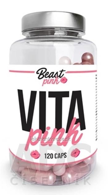 GymBeam BeastPink VITA pink cps multivitamín 1x120 ks