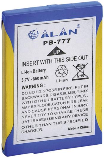 Midland Náhrada za originálny akumulátor PB-777 náhradný akumulátor na rádiostanicu 3.7 V 600 mAh