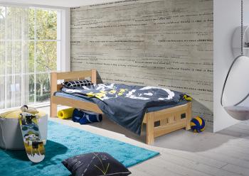 Detská posteľ Ourbaby Vanes prírodná 200x90 cm