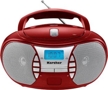 Karcher RR 5025 CD-rádio FM AUX, CD   červená