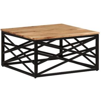 SHUMEE Konferenčný stolík 68 × 68 × 35 cm masívne akáciové drevo, 330076