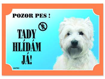 Tabulka DAFIKO west highland white terrier 1 ks