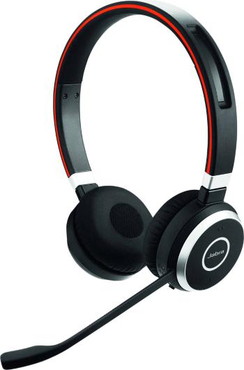 Jabra Evolve 65 UC telefónne headset s Bluetooth bezdrôtový na ušiach čierna, strieborná
