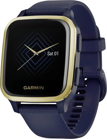 Garmin Venu Sq Music GPS športové hodinky  33 mm uni tmavomodrá