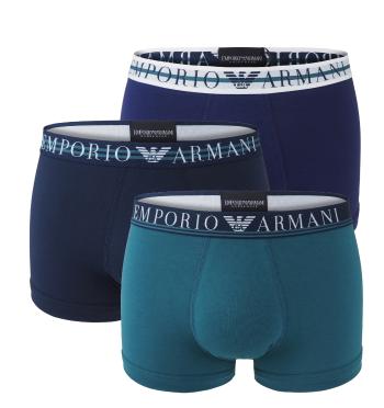EMPORIO ARMANI - boxerky 3PACK stretch cotton fashion ecliss Armani logo - limited edition-M (81-85 cm)