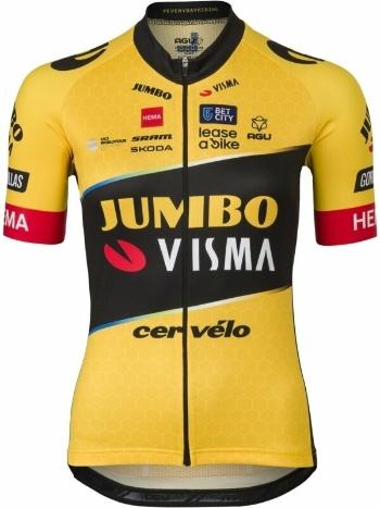 AGU Replica Jersey SS Team Jumbo-Visma Women Yellow XS