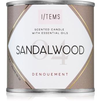 I/TEMS Essential 04 / Sandalwood vonná sviečka 100 g