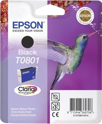 Epson Ink T0801 originál  čierna C13T08014011