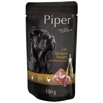 Piper Adult kuracie srdce a hnedá ryža 150 g (5902921301752)