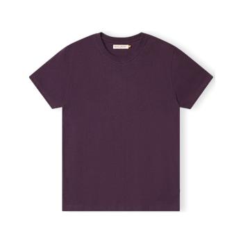 Revolution  T-Shirt Regular 1051 - Purple Melange  Tričká a polokošele Fialová