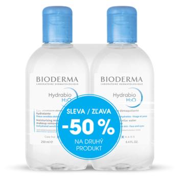 BIODERMA Hydrabio H2O Micelárna voda Výhodné balenie 1+1 250 ml
