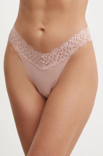 Nohavičky Calvin Klein Underwear ružová farba, 000QF7838E