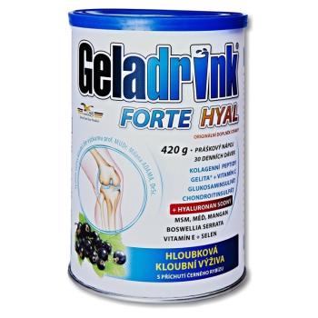 GELADRINK Forte Hyal nápoj čierne ríbezle 420 g