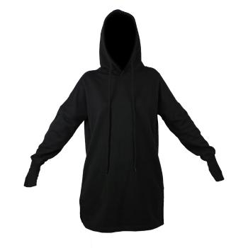 Mantis Mikinové šaty s kapucňou - Čierna | XL