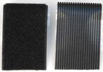 TRU COMPONENTS 730-330-2-Bag pásik so suchým zipsom lepiaci háčiková a flaušová časť, extra silné (d x š) 100 mm x 50 mm