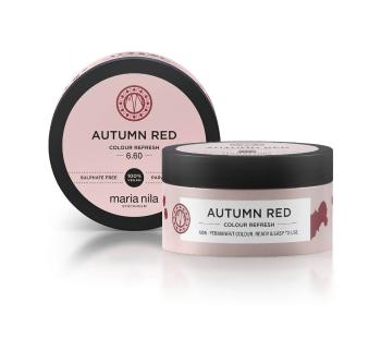 Maria Nila Jemná vyživujúce maska bez permanentných farebných pigmentov Autumn Red ( Colour Refresh Mask) 100 ml