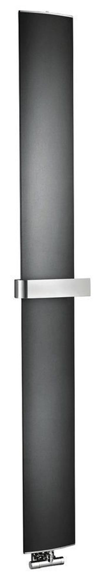 RIDEA - OTHELLO MONO SLIM vykurovacie teleso 300x1890 mm, čierna matná 2301189030SN