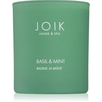 JOIK Home & Spa Basil & Mint vonná sviečka 150 g