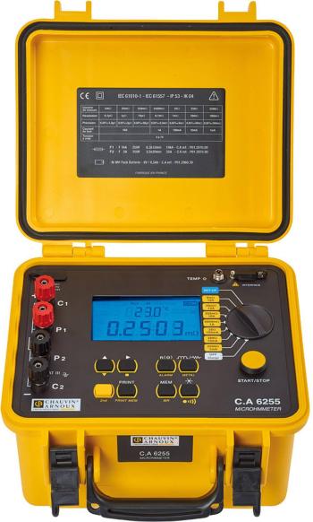 Chauvin Arnoux C.A 6255 Micro- ohmmeter