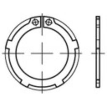 TOOLCRAFT  135192 poistné krúžky Vnútorný Ø: 45.8 mm Vonkajší Ø: 67.2 mm  DIN 983   pružinová ocel  100 ks