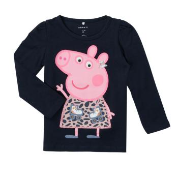 Name it  NMFJIMINA PEPPAPIG  Tričká s dlhým rukávom Námornícka modrá