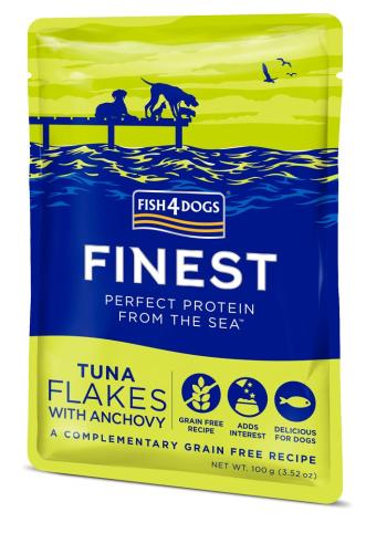 Fish4Dogs Finest Tuniak & Ančovičky 100 g