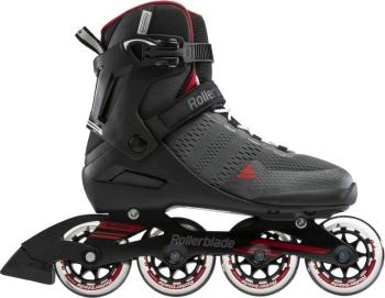 Rollerblade Spark 84 Dark Grey/Red 44,5 Kolieskové korčule