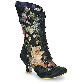 Irregular Choice  Čižmy do mesta CHIMNEY SMOKE  Čierna