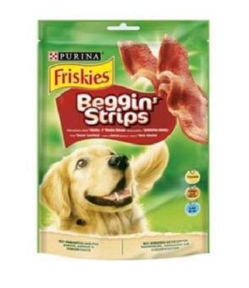 Maškrta FRISKIES dog Beggin Strips slanina 6x120g