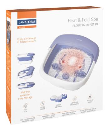 Lanaform Heat & Fold Spa masážna vanička