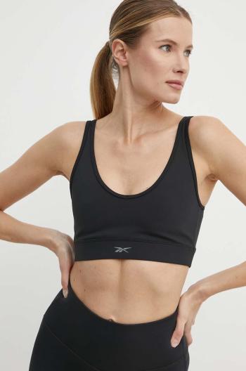 Športová podprsenka Reebok Active Collective čierna farba, jednofarebná, 100076326