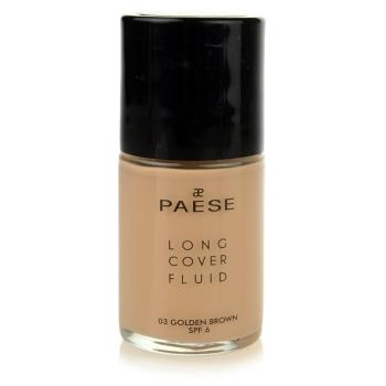 Paese Long Cover Fluid tekutý make-up odtieň 03 Golden Brown SPF 6 30 ml