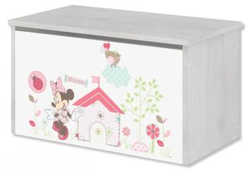 Drevená truhla na hračky Disney - Minnie Mouse toy chest 