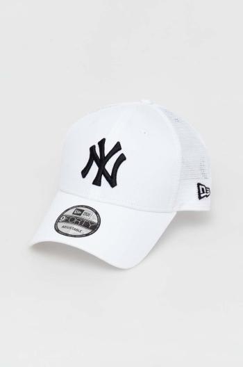 Šiltovka New Era biela farba, s nášivkou, NEW YORK YANKEES