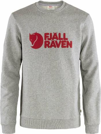 Fjällräven Logo Sweater M Grey/Melange XL Outdoorová mikina