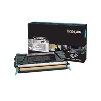 Lexmark C746H3KG, black, high capacity, C746DN, C746DTN, C746N, C748DE, C748DTE, C748E originálny toner