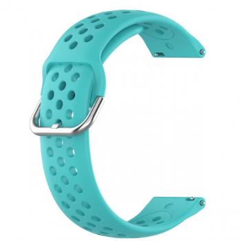 Huawei Watch GT3 46mm Silicone Dots remienok, teal