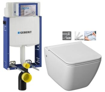 GEBERIT KOMBIFIX ECO, nádržka UP 320 bez tlačidla + WC JIKA PURE + SEDADLO SLOWCLOSE duraplast 110.302.00.5 PU2