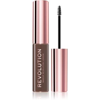 Makeup Revolution Brow Fixer gél na obočie odtieň Medium Brown 6 ml