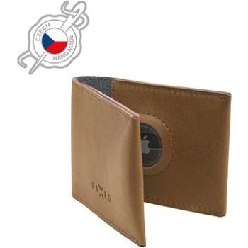 FIXED Wallet for AirTag z pravej hovädzej kože hnedá (FIXWAT-SMMW2-BRW)